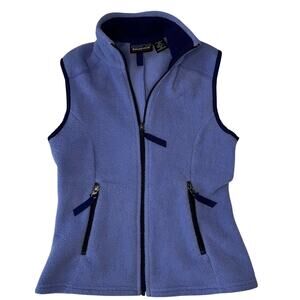 Vintage 90s Patagonia Synchilla Purple Fleece Vest Gorpcore Outdoor Granola Girl